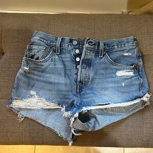 WOMENS SIZE 28 LEVI’S High Rise Jean Shorts